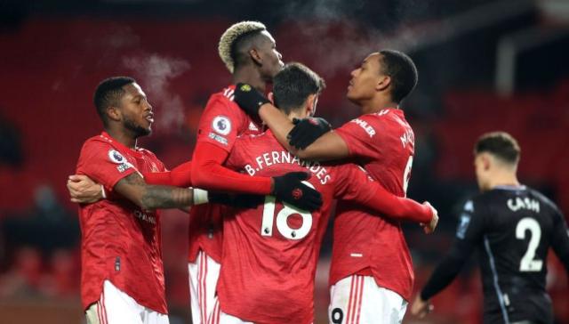 مباراة مانشستر يونايتد واستون فيلا
