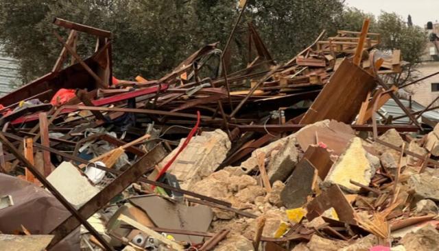 محافظة القدس: هدم منزل عائلة صالحية جريمة حرب