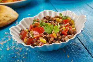 طريقه عمل سلطة اللوبيا المجففة...