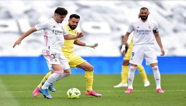 مباراة ريال مدريد وفياريال