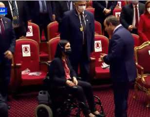 بالفيديو.. في لفتة إنسانية.. الرئيس...