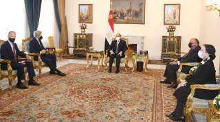 الرئيس السيسى يستقبل جون كيري...