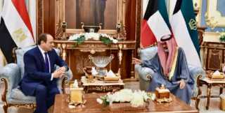 أمير الكويت يثمن الدور المصري...
