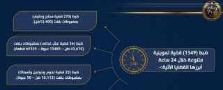 نتائج الحملات التموينية المكبرة التى...