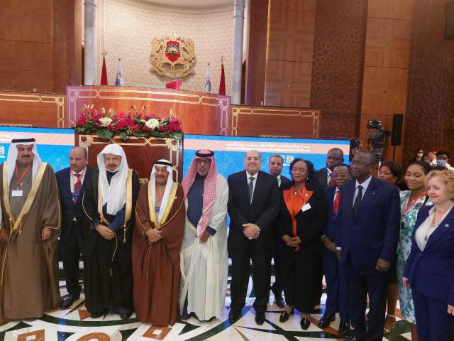 رئيس الشيوخ يلقي كلمة أمام مؤتمر رابطة مجالس الشورى بالمغرب 