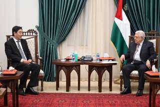 الرئيس الفلسطينى يستقبل المبعوث الصيني...