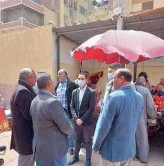 حملات مكثفة لرفع إشغالات الطريق...