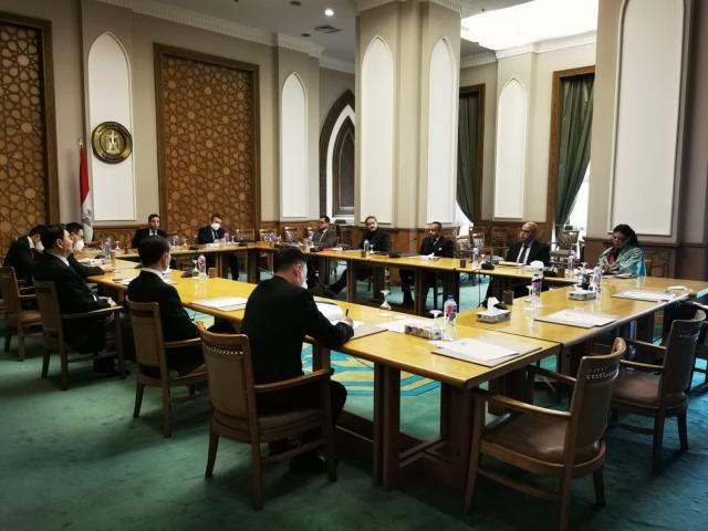 مساعد وزير الخارجية للشئون العربية يستقبل المبعوث الخاص لحكومة الصين للشرق الأوسط