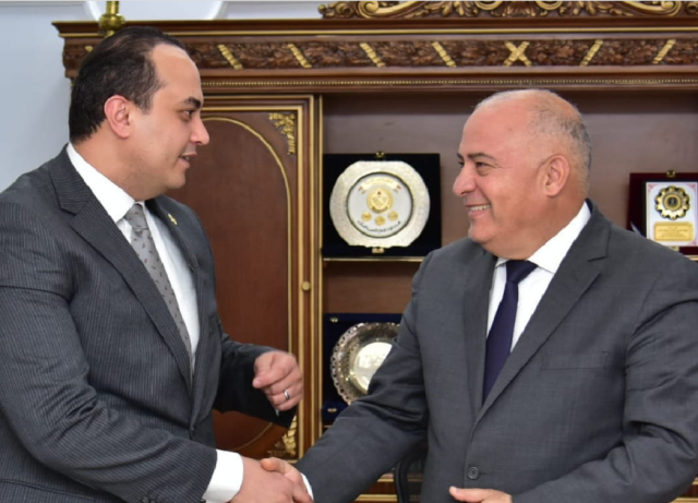 محافظ قنا يستقبل ”رئيس هيئة الرعاية الصحية” و ”ممثل منظمة الصحة العالمية في مصر”