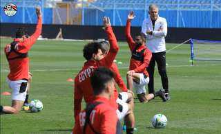 منتخب مصر يخوض مرانه الأخير...