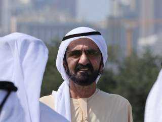 مقطع فيديو لمحمد بن راشد...