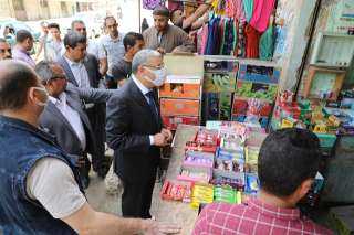 محافظ المنيا يتفقد بدء أعمال...