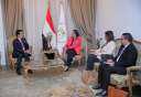 وزيرة البيئة تلتقى المدير العام...