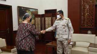 نائب رئيس السيادة السوداني يستقبل...