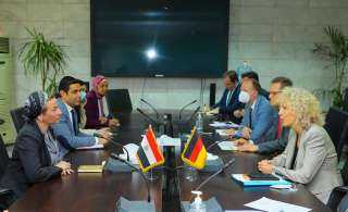وزيرة البيئة تلتقى مفوضة شئون...