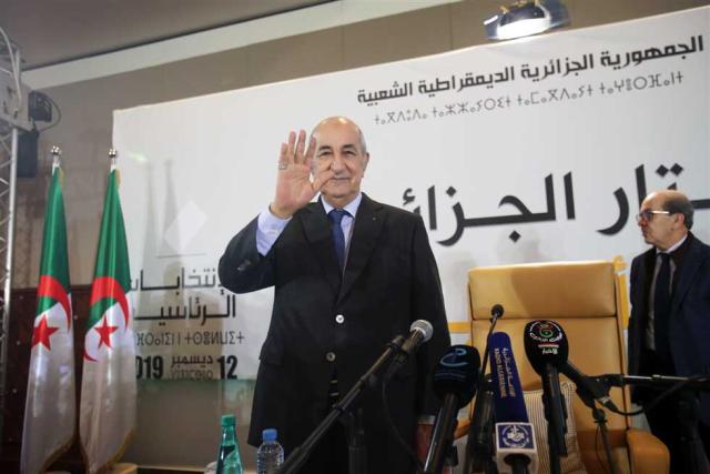 عبد المجيد تبون، رئيس الجزائر