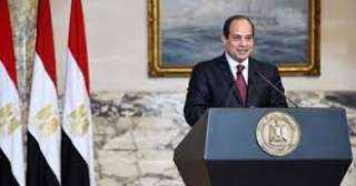 السيسي: أهنئ الشعب المصري مسلميه...