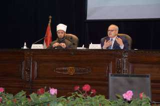 الخشت والأزهري في ندوة طلاب...