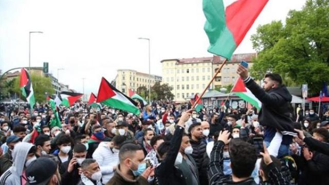 مظاهرات مؤيدة لفلسطين