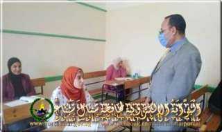 محافظ شمال سيناء يتابع امتحانات...