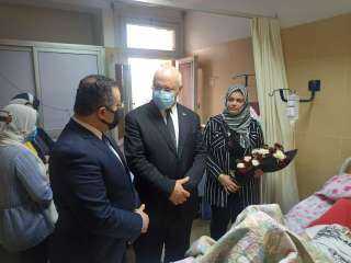 رئيس جامعة بنها يطمئن على...