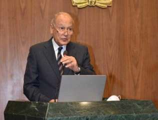 أبو الغيط يشارك في الاجتماع...
