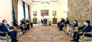 الرئيس السيسي يستقبل مستشار الأمن...