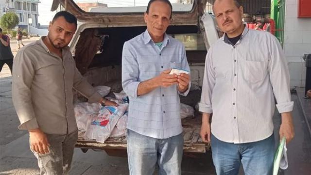 ضبط أسمدة وعلف مجهول المصدر