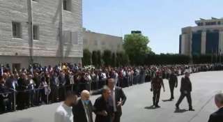 انطلاق مراسم تشييع جثمان الشهيدة...