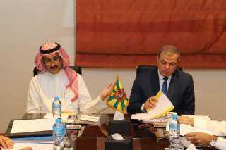 علي هامش مجلس إدارة منظمة...