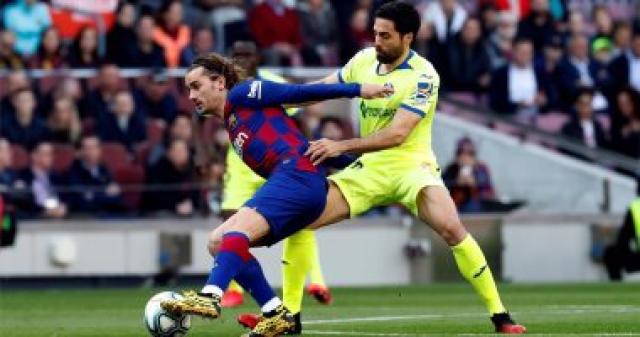 مباراة برشلونة وخيتافي 