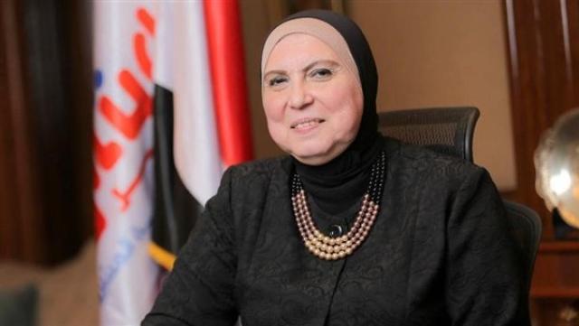 نيفين جامع وزيرة التجارة والصناعة