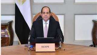 السيسي: الدستور المصري عمل على...