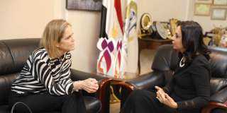 مايا مرسي تستقبل سفيرة النرويج...
