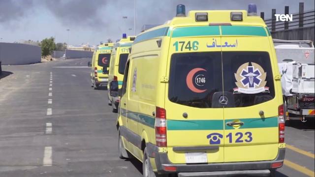إصابة 8 أشخاص وسقوط فتاة من بلكونة بكفر الشيخ