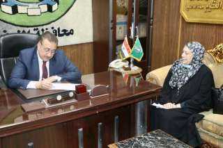 محافظ المنوفية يواصل لقاءاته اليومية...