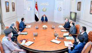 الرئيس السيسي يتابع مشروعات شركة...