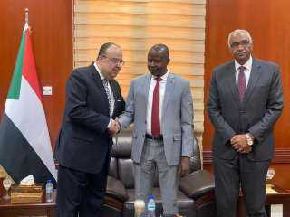 السفير المصري في الخرطوم يلتقي...
