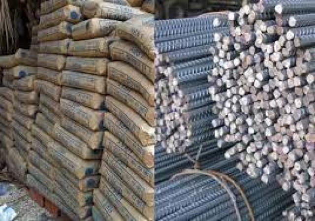 انخفاض أسعار الحديد والأسمنت