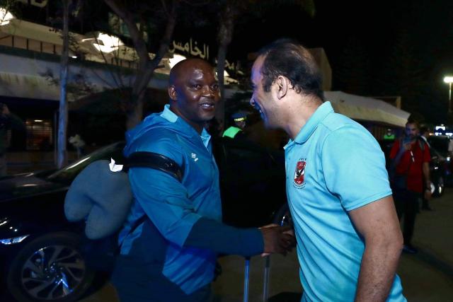 دوري أبطال إفريقيا| عبد الحفيظ وعدلي في استقبال بعثة الأهلي بالمغرب
