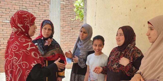 اللجنة الوطنية للقضاء على ختان الإناث تواصل فعاليات حملة طرق الابواب ”احميها من الختان”بمحافظة المنوفية