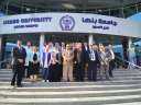 رئيس جامعة بنها يفتتح العيادات...