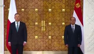 السيسى: بحثت مع رئيس بولندا...