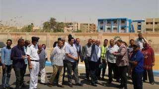 محافظ السويس يتابع أعمال تطوير...