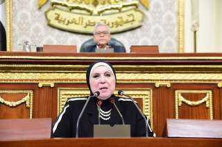 وزيرة التجارة لمجلس النواب:اعداد منظومة...