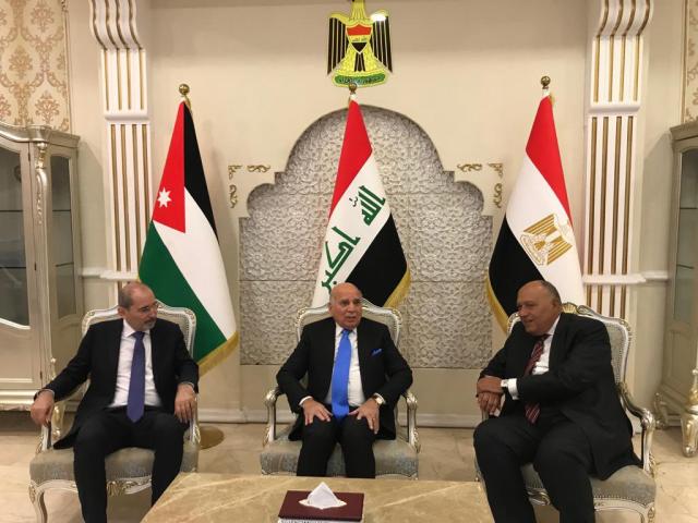 وزير الخارجية ونظيره الأردني يصلان الى العاصمة العراقية بغداد