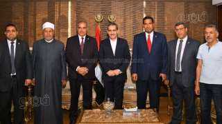 محافظ الغربية يستقبل رئيس جامعة...