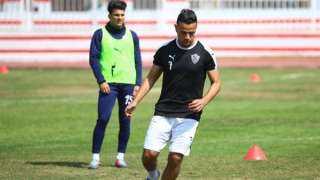 حازم إمام يغادر ودية الزمالك...