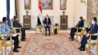 السيسي يستقبل المبعوث الخاص لرئيس...