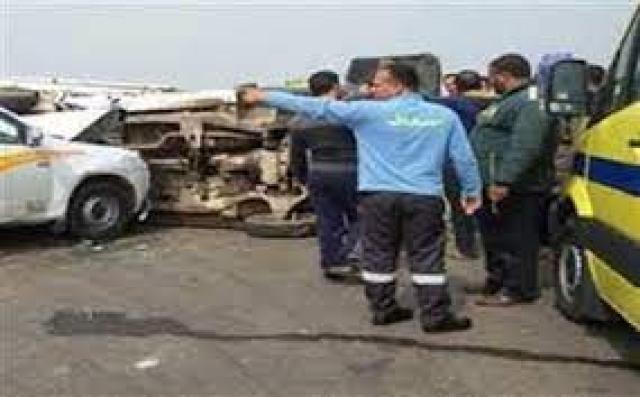 مصرع شخصين وإصابة 19 في حادث مروع بالبحيرة